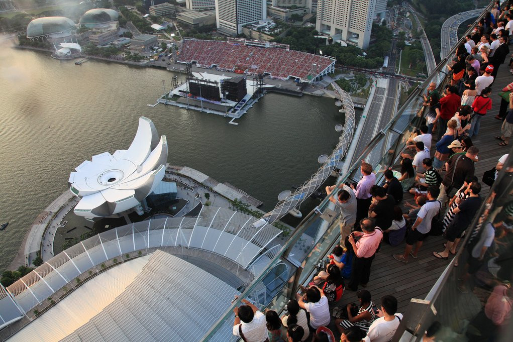 Марина Бэй Сэндс (Marina Bay Sands) – фотографии Сингапура