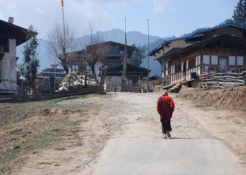 Монах – фотографии Бутана