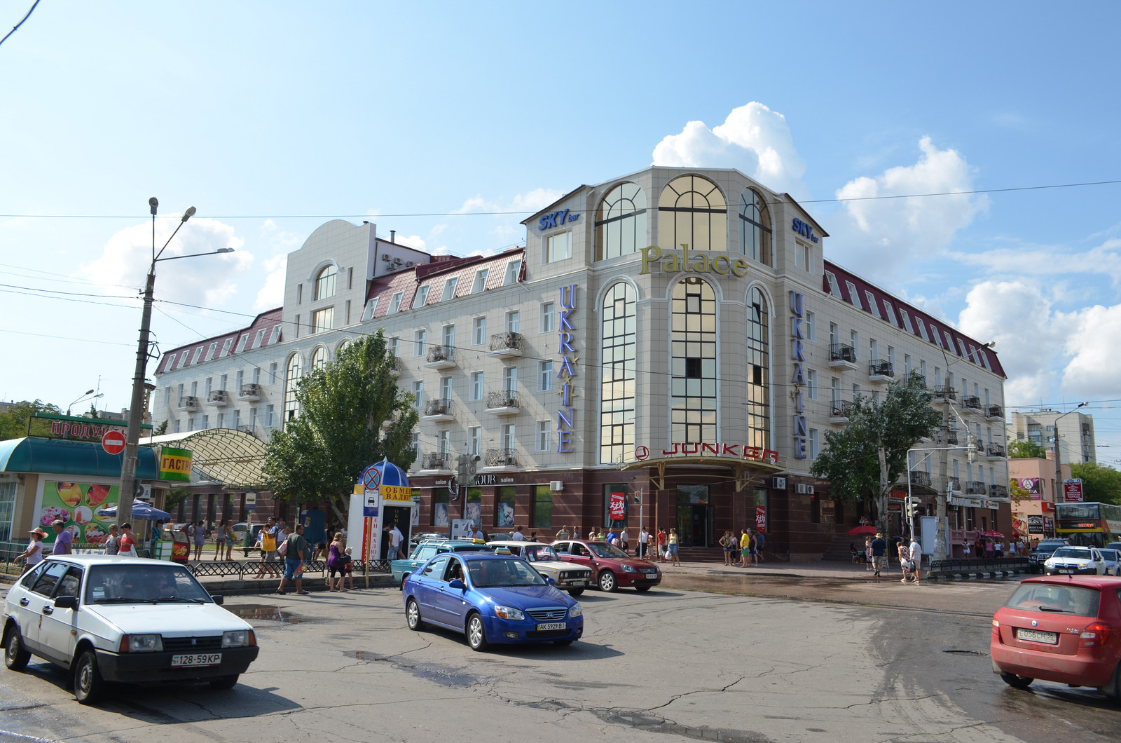 Курортный город Евпатория, полуостров Крым, Россия – фотографии России