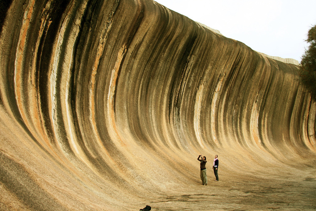 Каменные волны Wave Rock в Австралии. Фото 6 – фотографии Австралии