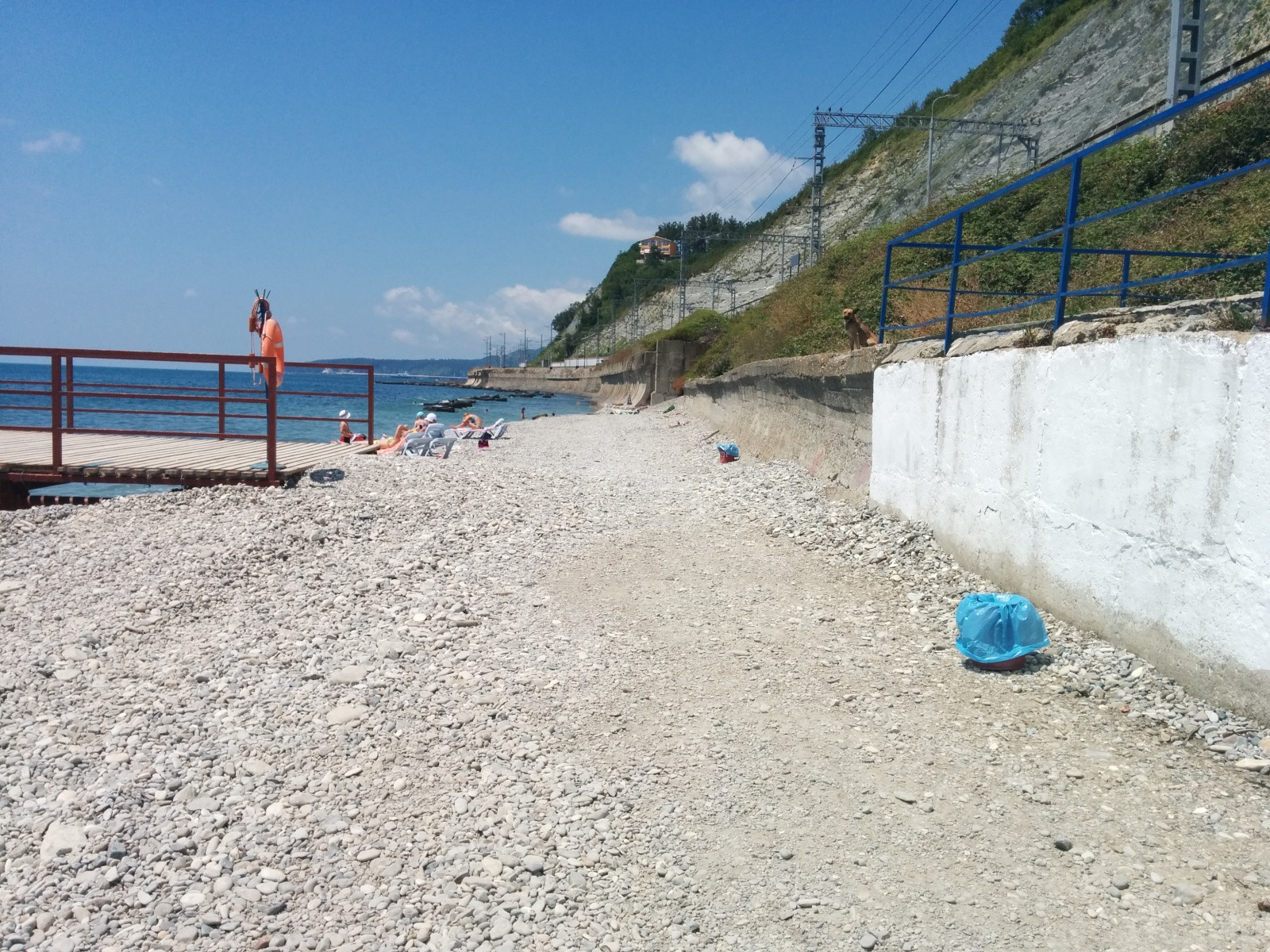 Пляж в посёлке Южный, район Туапсе. Фото 10 – фотографии России