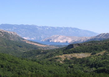 Панорамный вид на острове Крк, Хорватия. Фото 1 – фотографии Хорватии