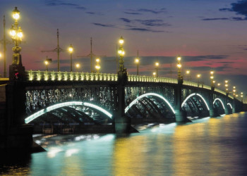 Мост в Санкт-Петербурге, Россия. Фото 3 – фотографии России