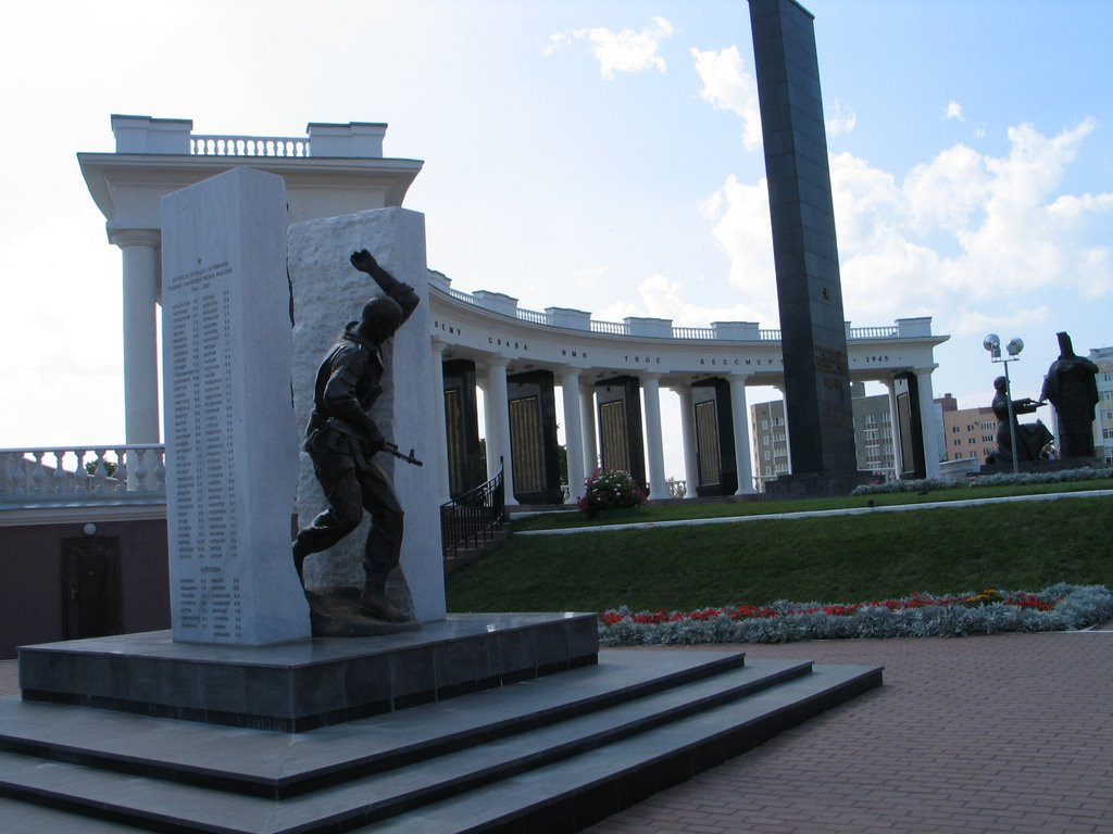 Памятник в Саранске, Россия – фотографии России