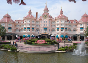 Замок в Диснейленде, Франция. Фото 4 – фотографии Франции