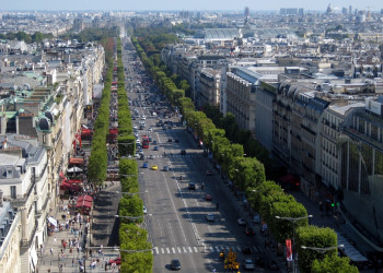 Панорамный вид в Париже, Франция. Фото 15 – фотографии Франции