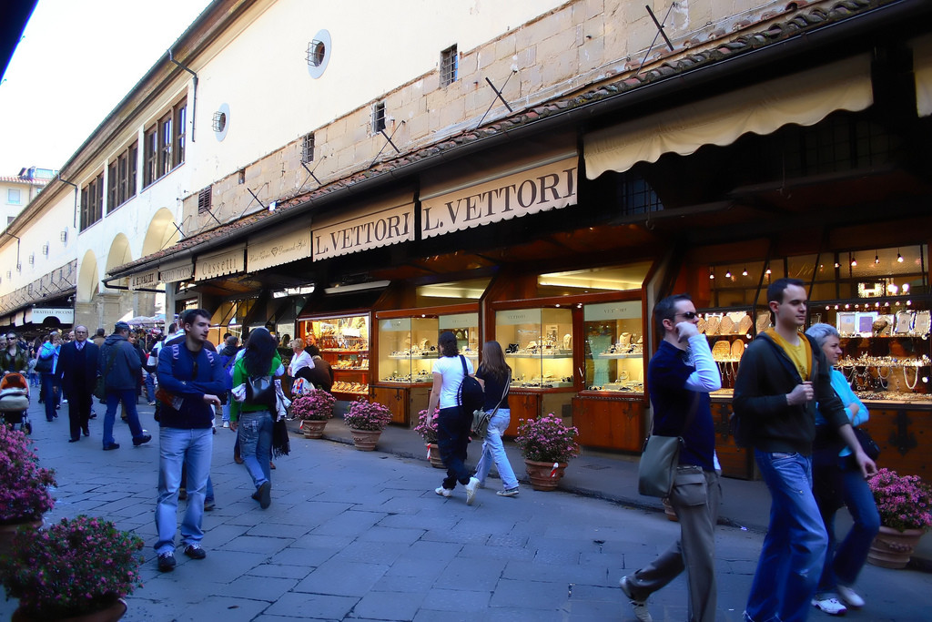 Золотой мост Понте-Веккьо во Флоренции. Фото 5 – фотографии Италии