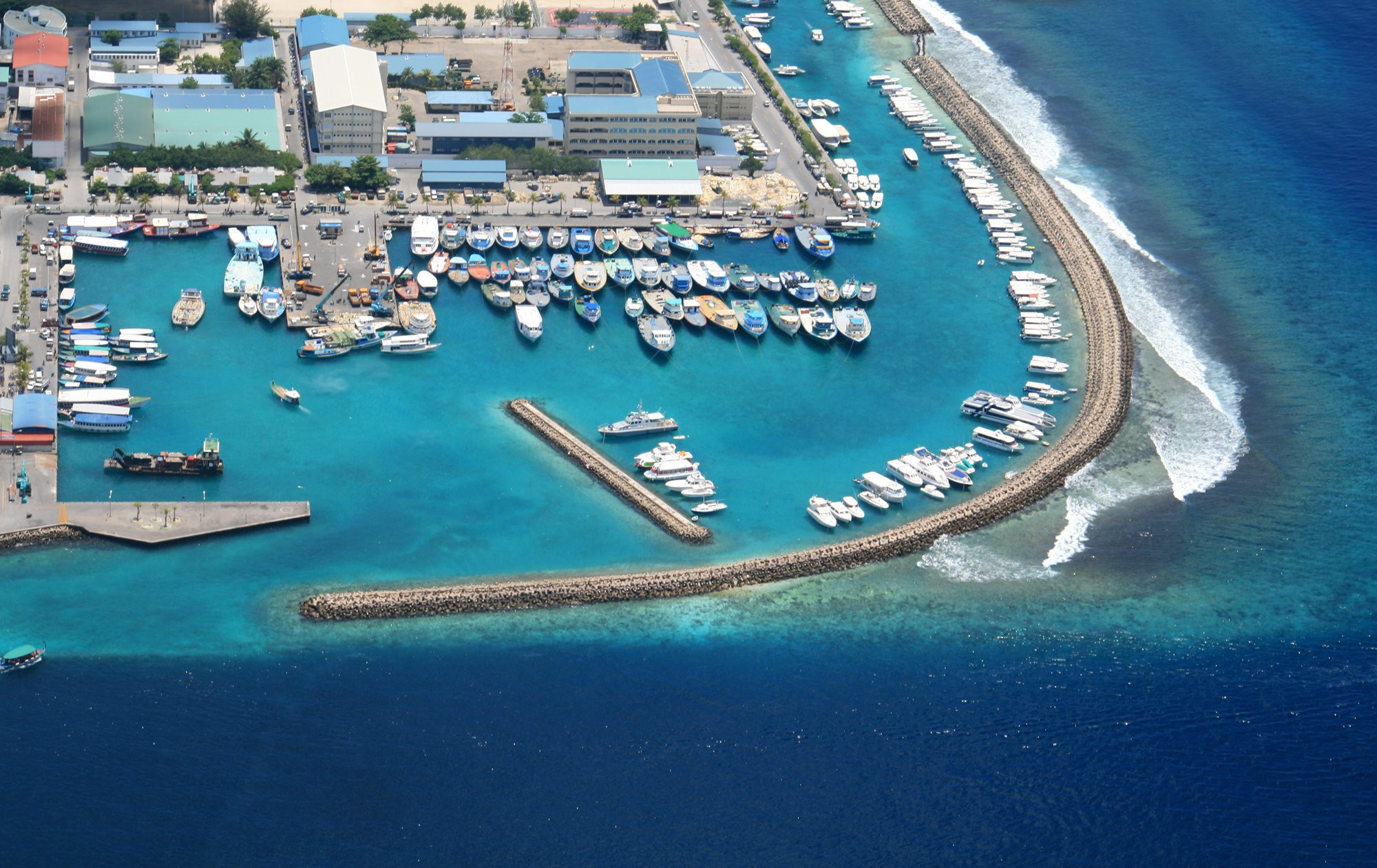 Панорамный вид в Северный Мале Атолл, Мальдивы. Фото 3 – фотографии Мальдивских островов