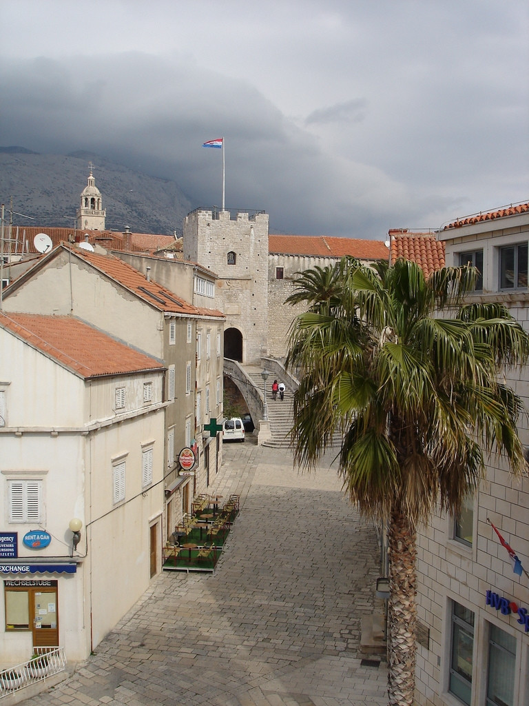 Улица в Корчула, Хорватия. Фото 5 – фотографии Хорватии