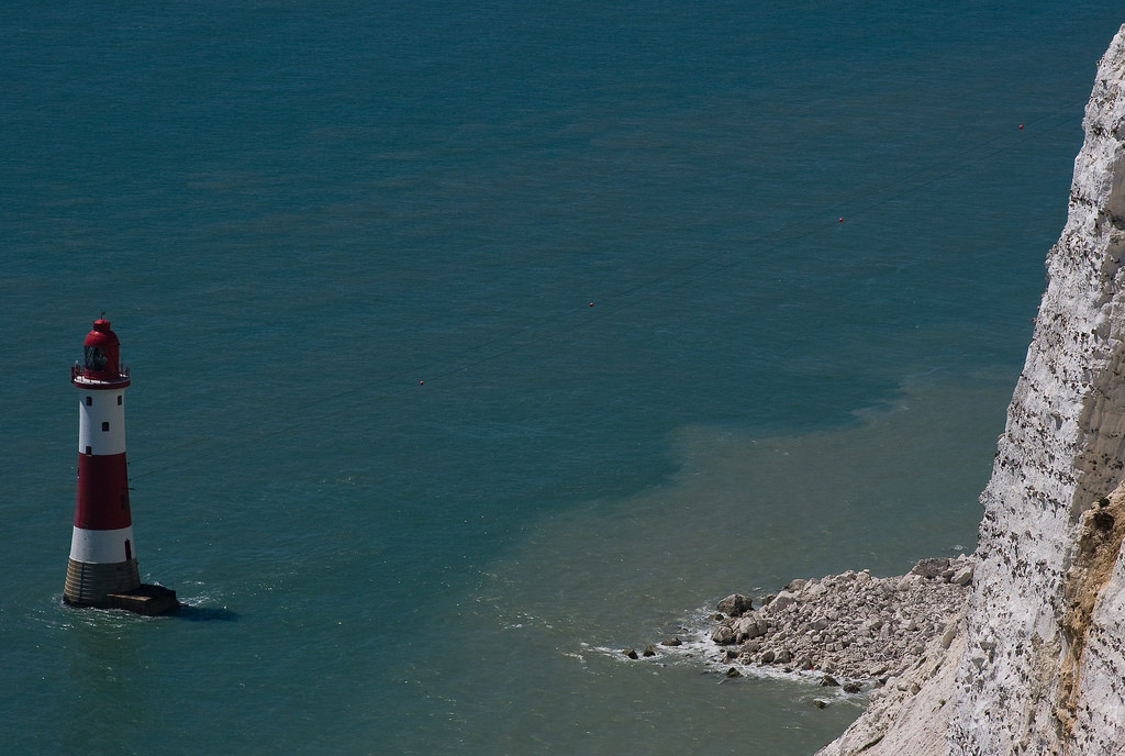 Маяк у мыса Бичи-Хед (Beachy Head) в Англии – фотографии Великобритании