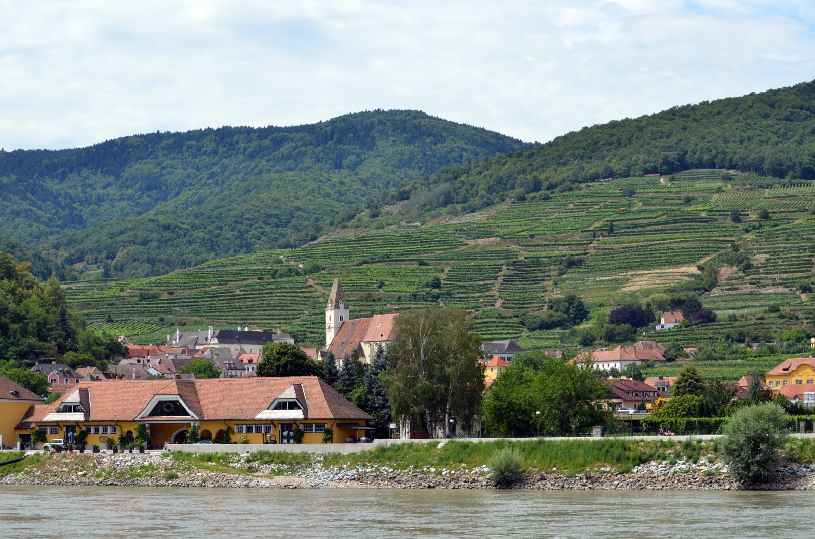 Город Вайсенкирхен-ин-дер-Вахау – фотографии Австрии