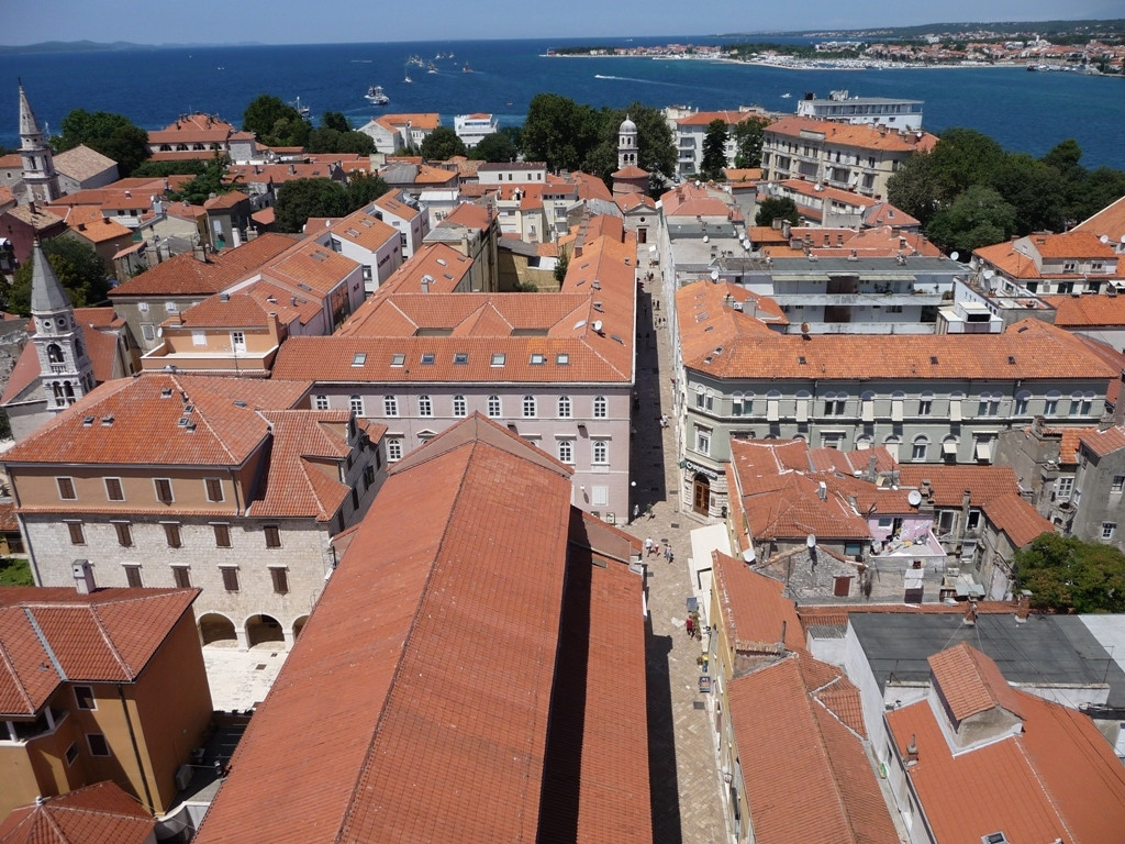 Крыши домов в Задаре, Хорватия. Фото 10 – фотографии Хорватии