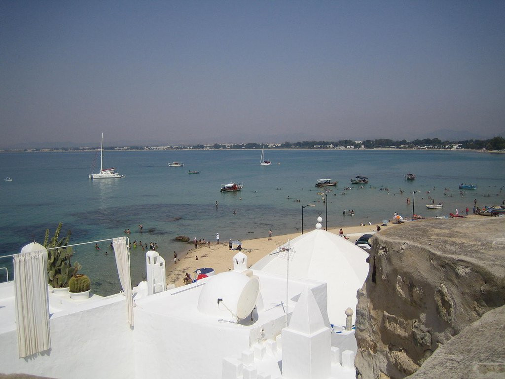 Панорамный вид пляжа, Северный Тунис. Фото 6 – фотографии Туниса