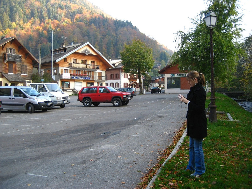 Транспорт в Абондансе, Франция – фотографии Франции