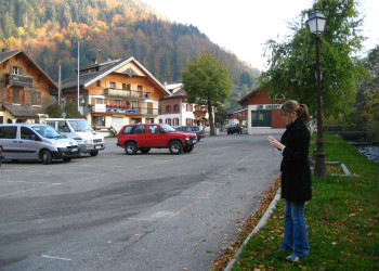 Транспорт в Абондансе, Франция – фотографии Франции