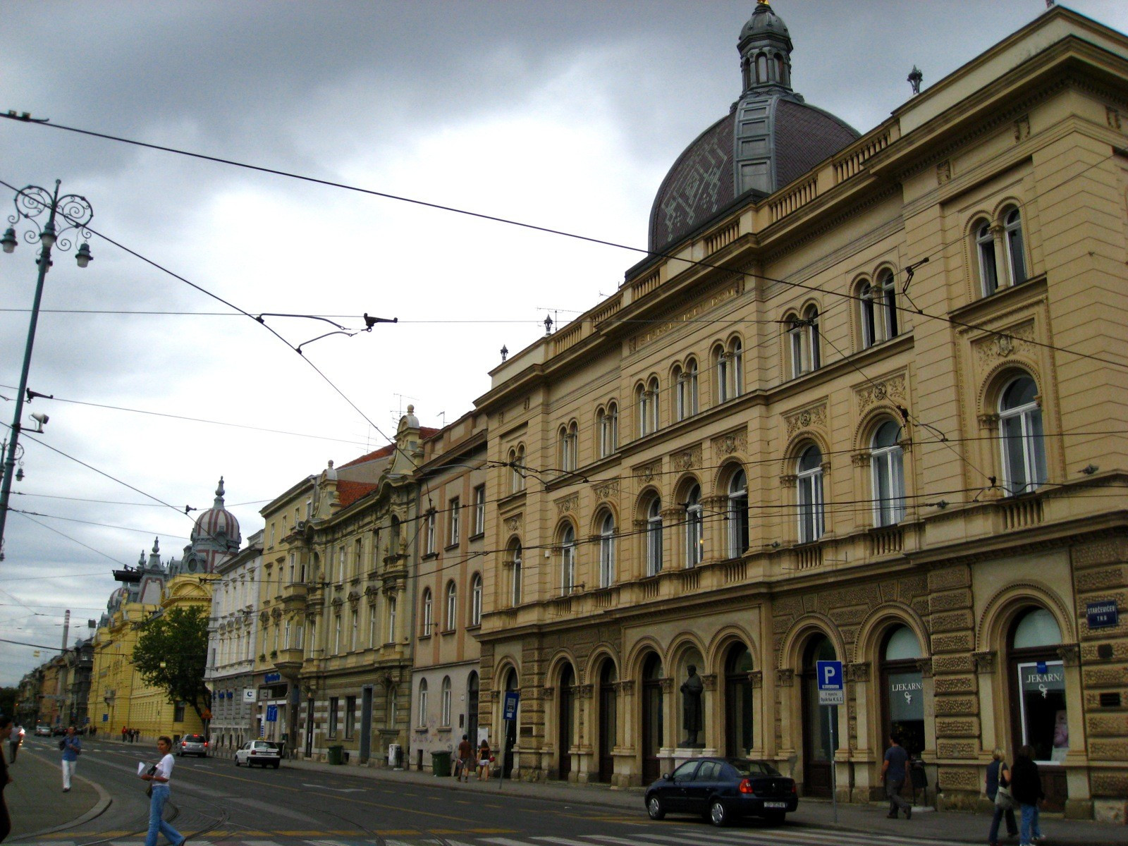 Улица в Загреб, Хорватия. Фото 36 – фотографии Хорватии