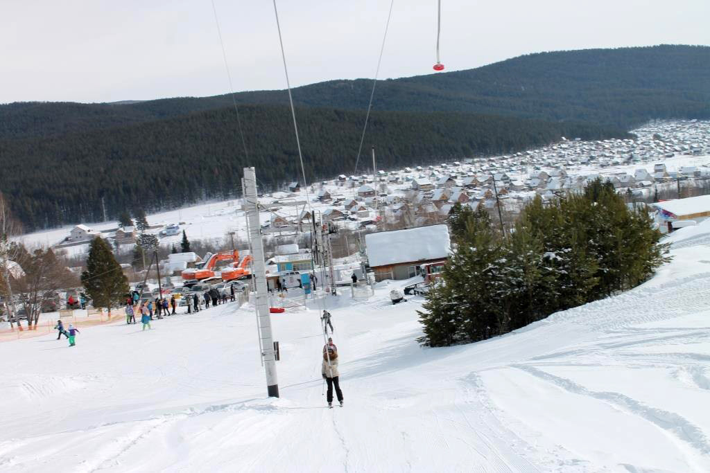 Мраткино - горнолыжный центр в Белорецке – фотографии России