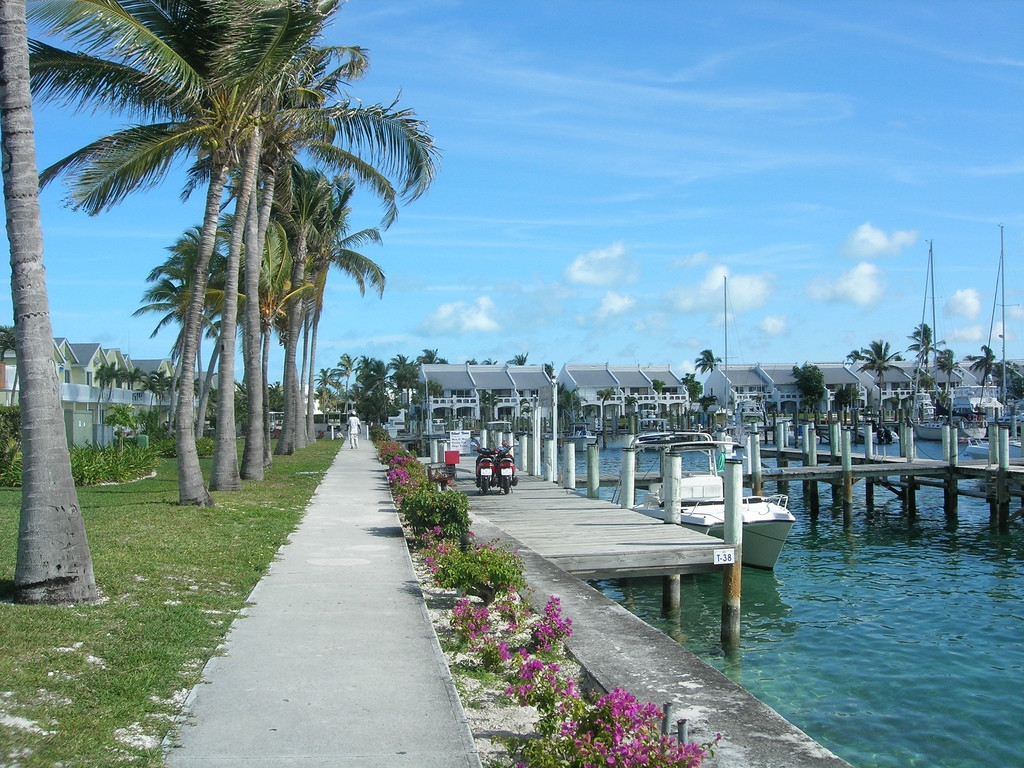 Набережная на острове Абако, Багамские острова – фотографии Багамских островов