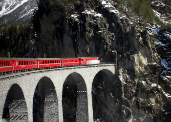 Ретийская железная дорога (Rhätische Bahn). Фото 6 – фотографии Швейцарии