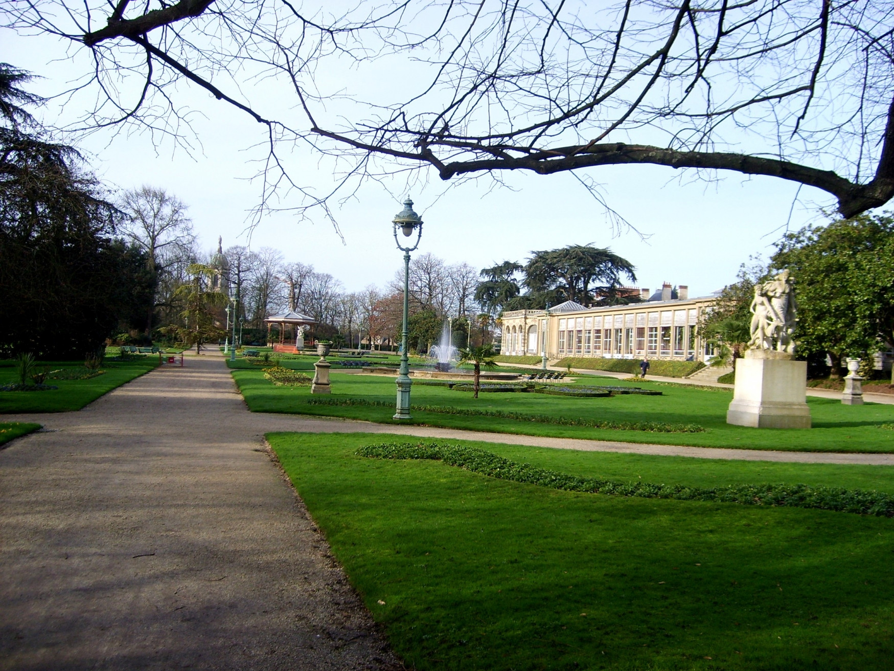 Парк в Ренне, Франция – фотографии Франции