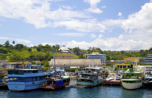 Порт в городе Хониара (Honiara) – фотографии Соломоновых Островов