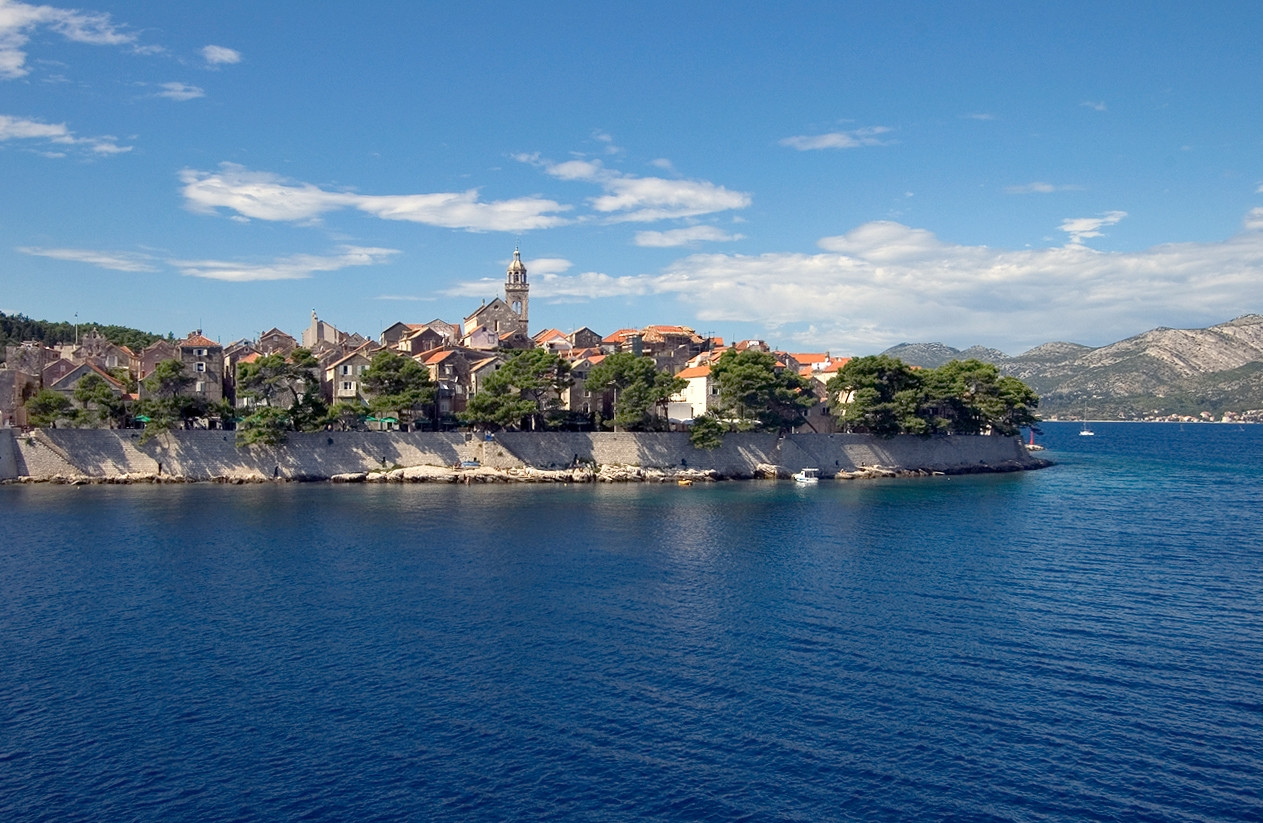 Море в Корчула, Хорватия. Фото 6 – фотографии Хорватии