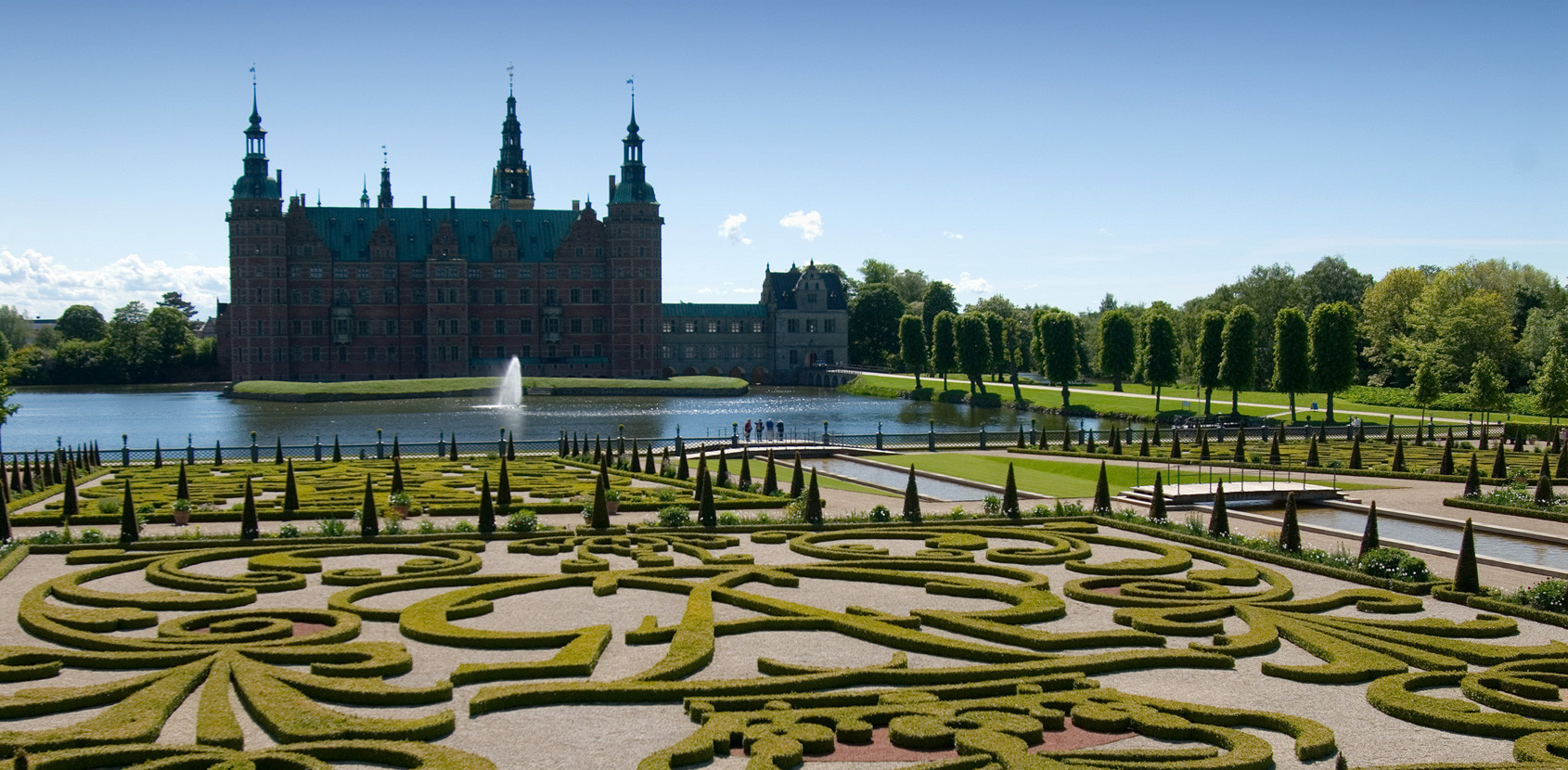 Замок Фредериксборг (Frederiksborg Slot), Дания – фотографии Дании