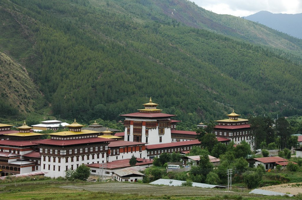 Ташичо-дзонг (Tashichho Dzong) – фотографии Бутана