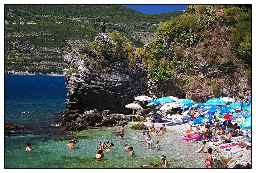 Пляж в Игало, Черногория. Фото 3 – фотографии Черногории