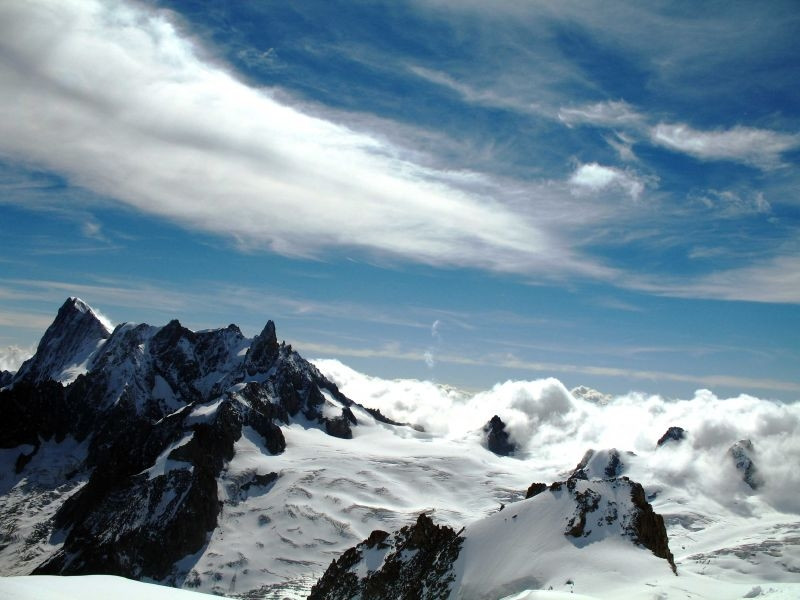 Горы в Ла-Валле Бланш, Франция. Фото 4 – фотографии Франции