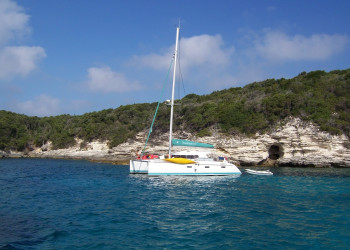 Яхта в Бонифачо, Франция. Фото 6 – фотографии Франции