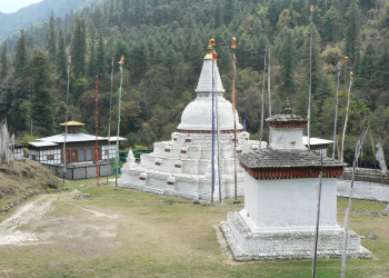 Чендебджи-чортен – фотографии Бутана