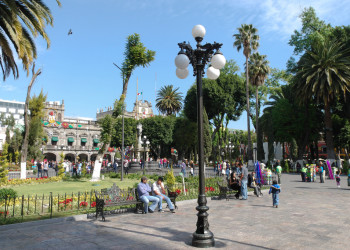 Сокало (Zocalo) - Пуэбла. Мексика. Фото 1 – фотографии Мексики
