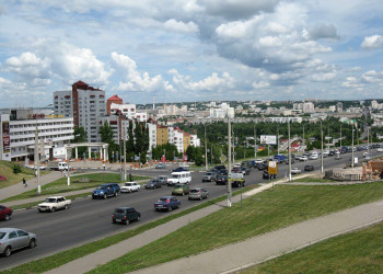 Улица в Белгороде, Россия – фотографии России