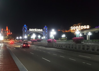 Остров Сентоза, вид с моста – фотографии Сингапура