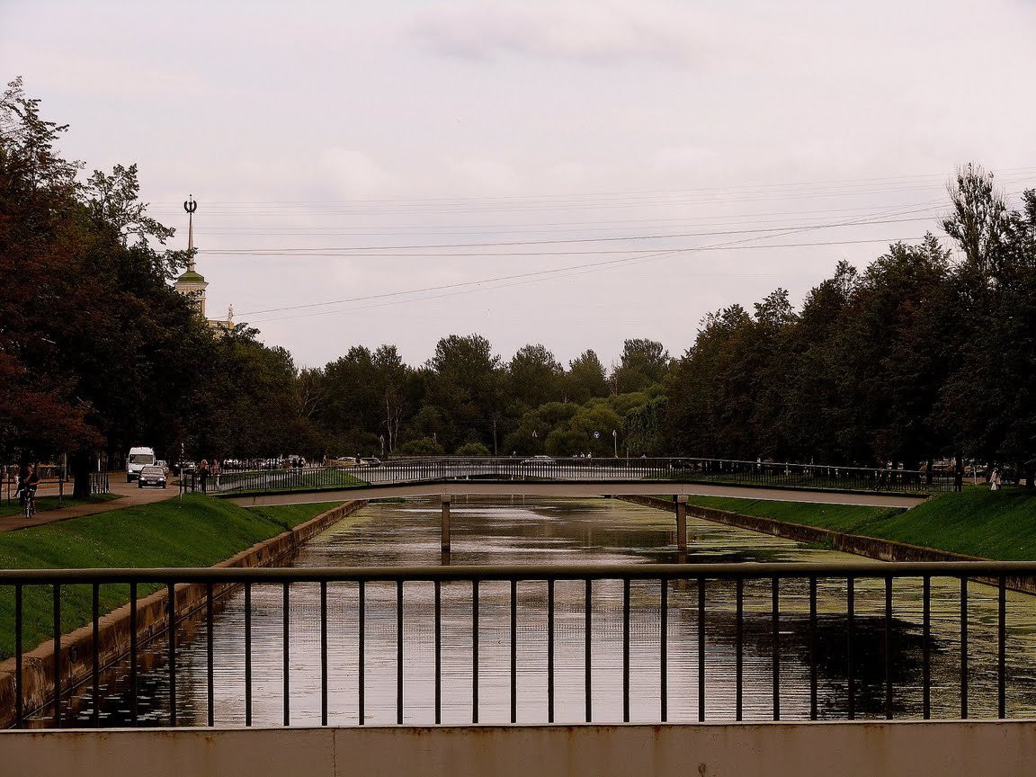 Канал в Колпино, Россия. Фото 4 – фотографии России