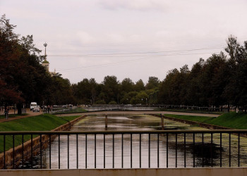 Канал в Колпино, Россия. Фото 4 – фотографии России