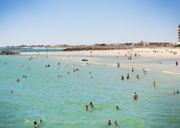 Пляж Гленелг в Аделаиде – фотографии Австралии