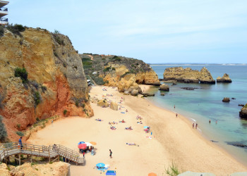 Пляж в Алгарве – фотографии Португалии