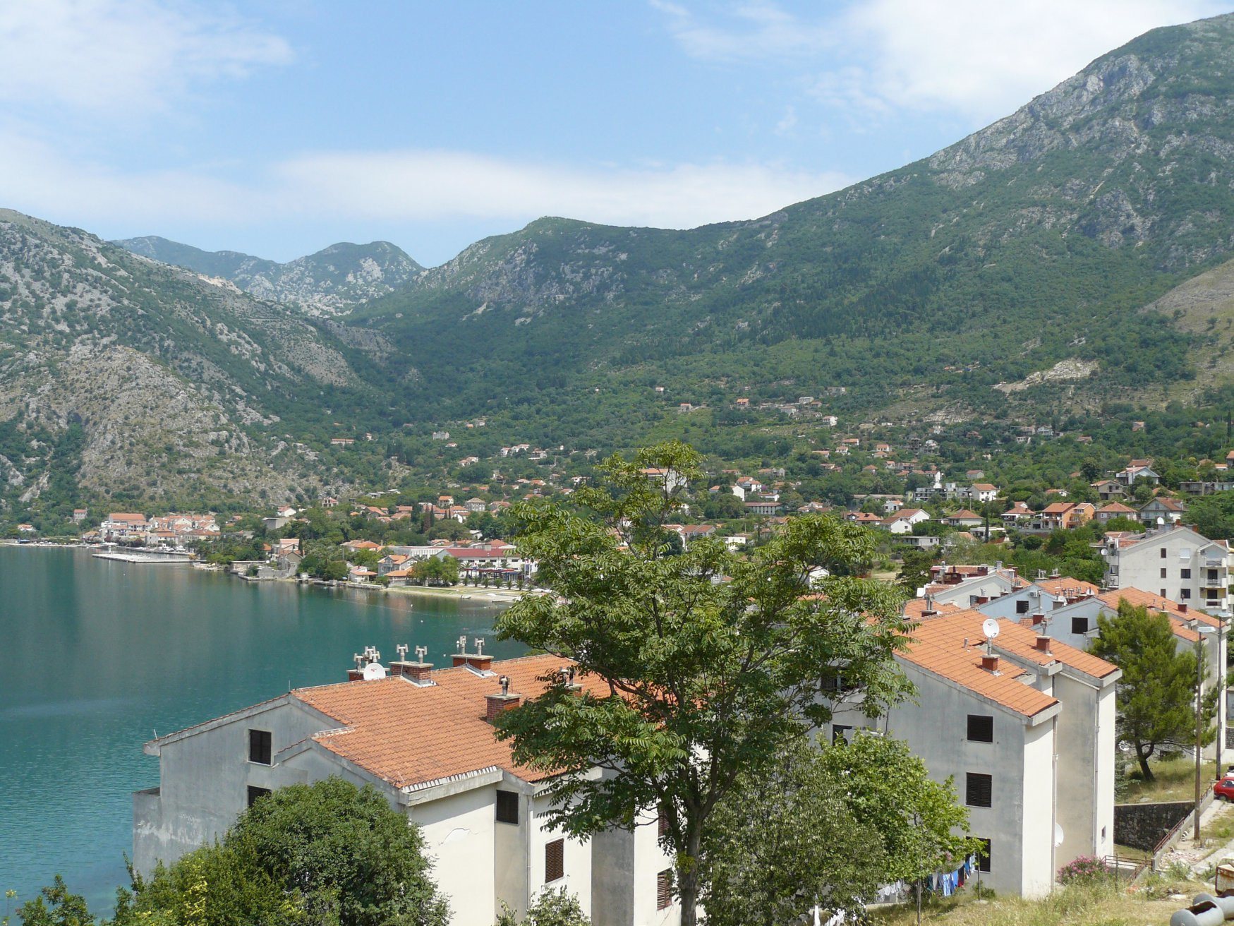 Панорамный вид в Рисан, Черногория. Фото 4 – фотографии Черногории