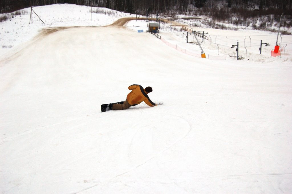 Зима в Охта Парке, Россия – фотографии России
