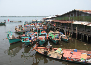 Лодки в Кохконге, Камбоджа. Фото 4 – фотографии Камбоджи