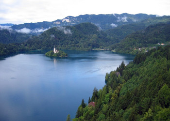 Блед Озеро, Словения, фото № 56840 – фотографии Словении