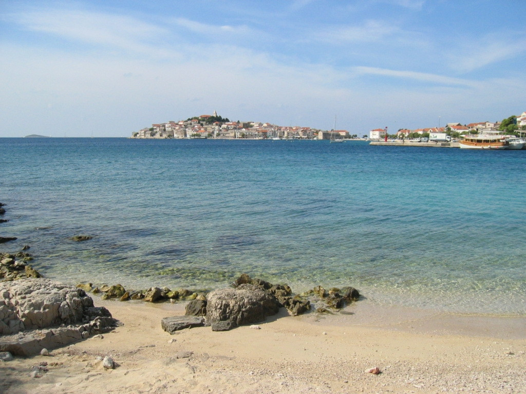 Пляж в Примоштене, Хорватия. Фото 7 – фотографии Хорватии