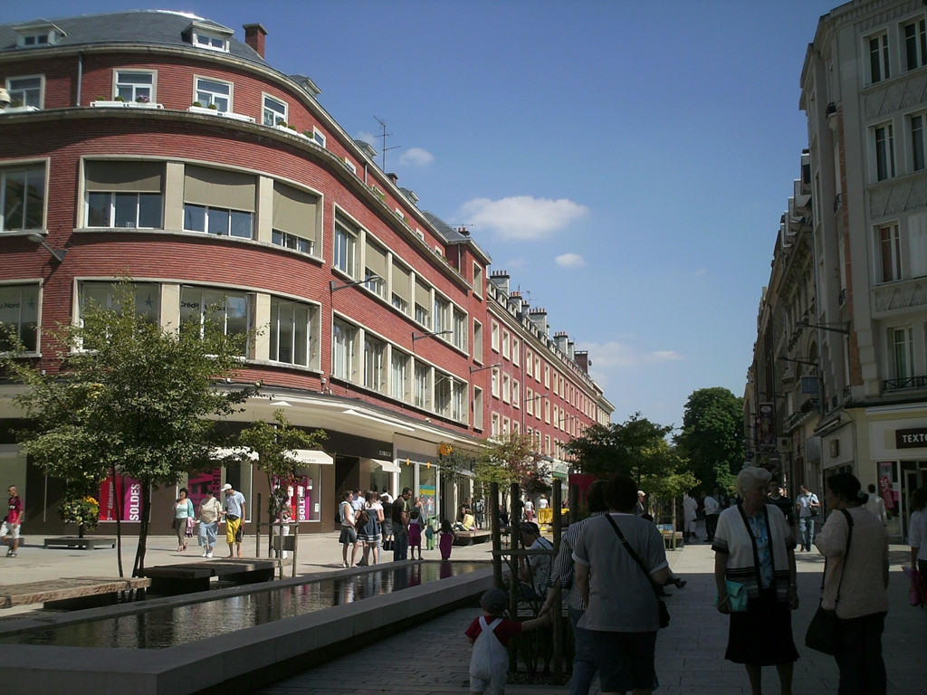 Улица в Амьене, Франция. Фото 5 – фотографии Франции