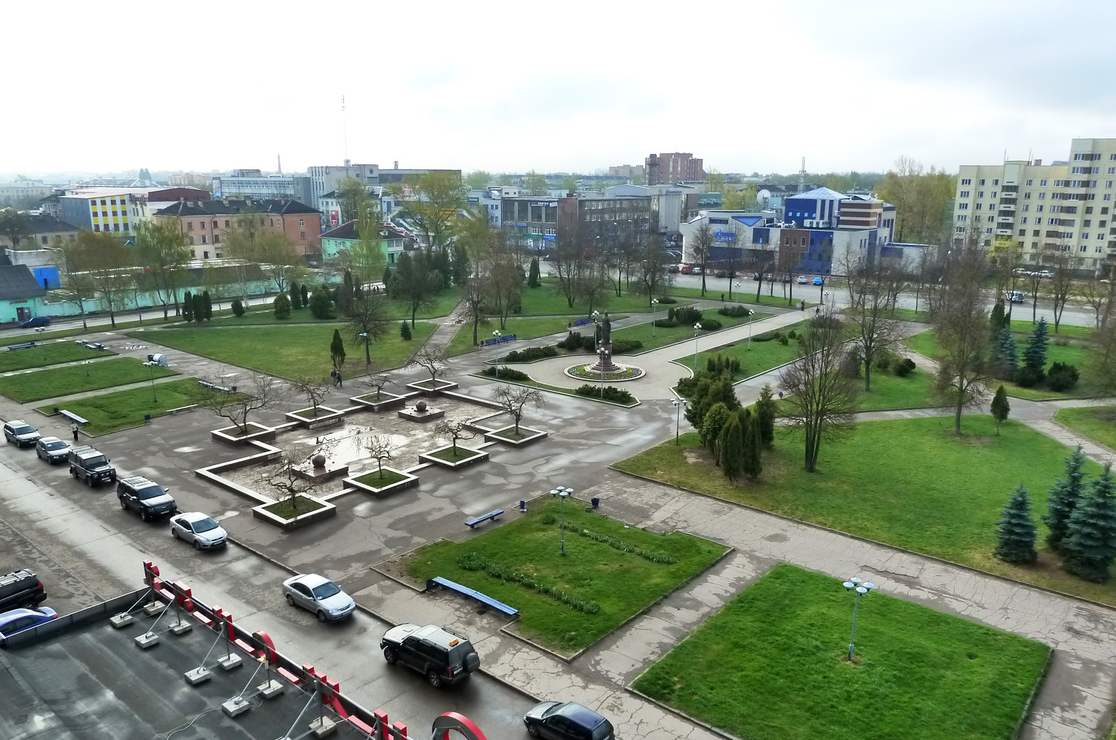 Вид из окна гостиницы Рижская – фотографии России