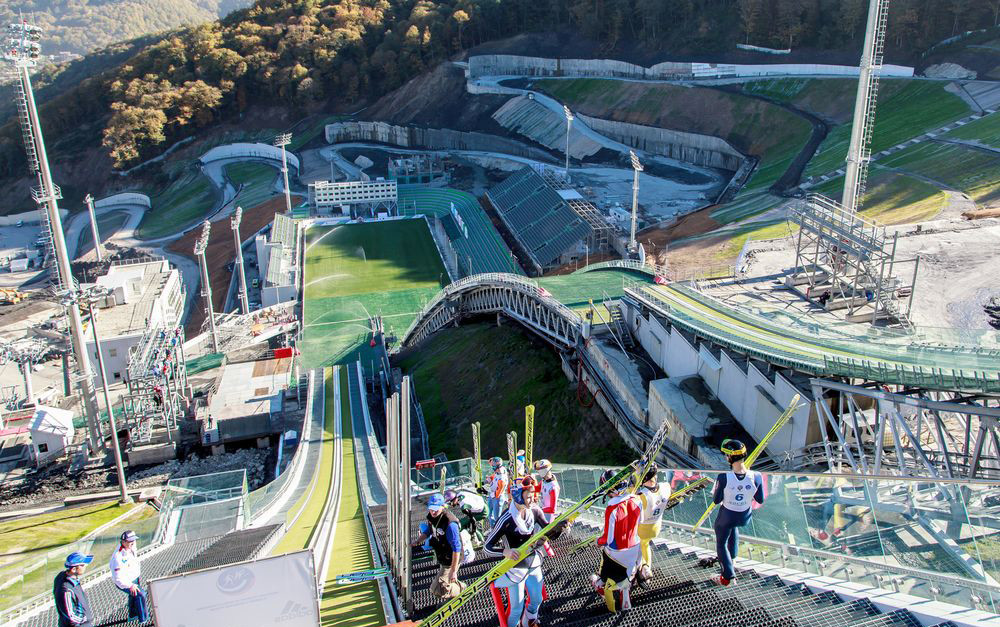 Комплекс Русские горки, Красная поляна. Фото 3 – фотографии России