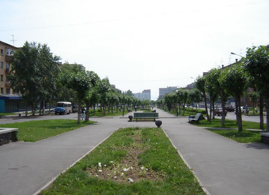 Сквер в Братске, Россия – фотографии России