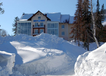 Отель в Шерегеш, Россия. Фото 1 – фотографии России