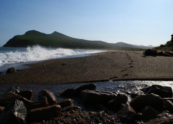 Пляж в Лазовском заповеднике, Россия. Фото 1 – фотографии России